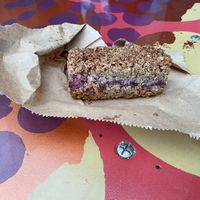 Flapjack  at Joey's Cafe in Ambleside