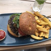 „Black Bean Burger“   at STRÆND in Hornum