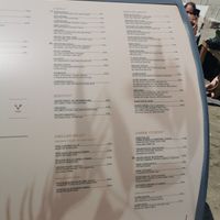 Menu at Horizon in Zakynthos