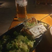 vegan wrap at Horizon in Zakynthos