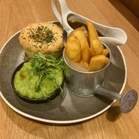 Vegan Mushroom Chestnut Truffle Oil Pie 😋 at Crimple Hall Garden Centre in Harrogate