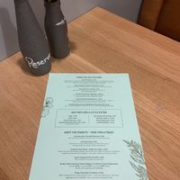 Vegan Menu at Crimple Hall Garden Centre in Harrogate