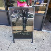1 year anniversary at Vegan World Cafe in Chicago