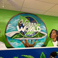   at Vegan World Cafe in Chicago