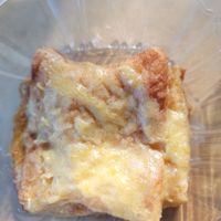 Mango pastry at Vegan World Cafe in Chicago