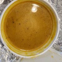 Butternut Squash Soup at Vegan World Cafe in Chicago