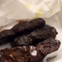 Vegan BBQ Ribs  #Veganuary at Vegan World Cafe in Chicago