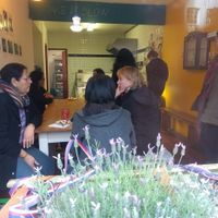 front of Olive & Cookue at Olive and Cookie in Amsterdam