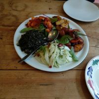 Plate of yummy food at Olive and Cookie at Olive and Cookie in Amsterdam