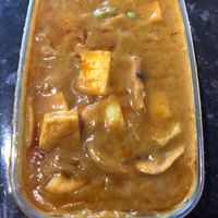 Vegan chicken curry at Oriental Chef in Wolverhampton