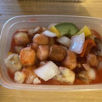 Sweet and sour ‘shredded’ chicken  at Oriental Chef in Wolverhampton
