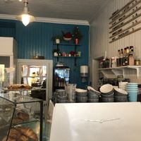 Counter front  at Birdhouse Café in Banchory