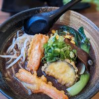 Tempura Ramen Vegan at Hage Ramen in Berlin