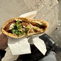   at Falafel + in London