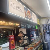   at Falafel + in London