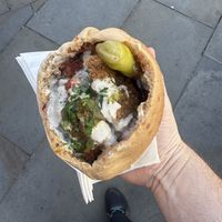   at Falafel + in London
