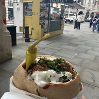   at Falafel + in London