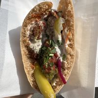   at Falafel + in London