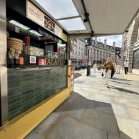   at Falafel + in London