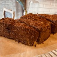 Chocolate truffle tart at Revival in West London