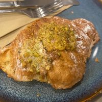 Pistachio croissant at Revival in West London