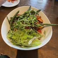 Buddah Bowl, sub vegan dressing  at Tipsy Tails Restaurant in Alma