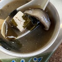 Miso soup ‘cup'  at Temaki in Marquette