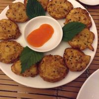 Pinapple snacks  at May Trang - White Cloud in Hanoi