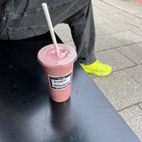Silver strawberry shake   at Rootine Wellness Club in Munich