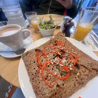   at La Creperie in Paris