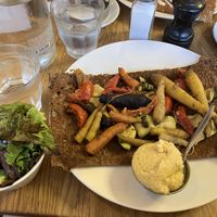   at La Creperie in Paris