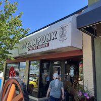   at SteamPunk Cafe in Port Alberni