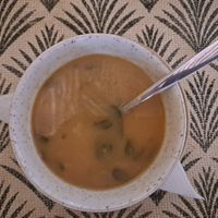 Sopa beldroegas at Dona Tengarrinha in Beja