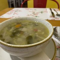 Soup starter  at Dona Tengarrinha in Beja