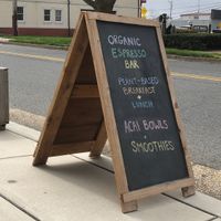   at Earthly Cafe in Somers Point