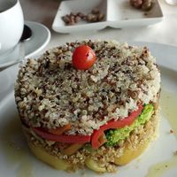 The gorgeous Vegetable Tartar at O Abocanhado in Braga