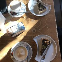 Vegan cake chocolate and pistachio   at Di Cane in Gatto in Martignacco