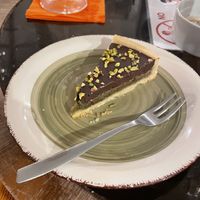 Chocolate pistacho cake  at Di Cane in Gatto in Martignacco