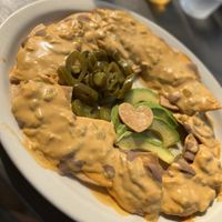 VEGAN NACHOS !   at The Cove in San Antonio