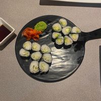 Avocado Rolls and Cucumber Rolls (small/bite sized rolls, comes with 8 each) at Dsasumo in Casper
