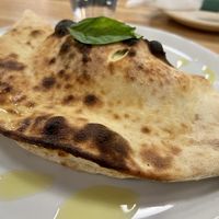 Meatball calzone  at Double Zero in Boston