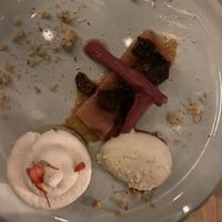 Rhabarber-Dessert   at Esskalation in Bonn