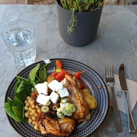 BBQ cabbage at Esskalation in Bonn