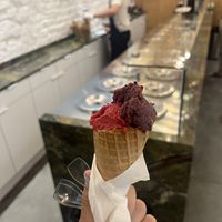   at Luff Gelato in Belgrade