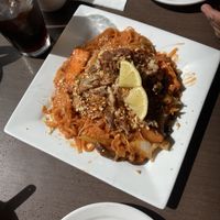 Pad Thai  at Greens Vegetarian Restaurant in Toronto