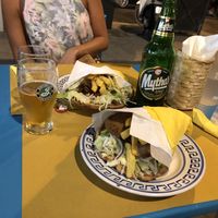 Vegan gyros at Gyrosteria Yannis - Centro Città in Bari