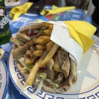 XL vegan spicy plant chicken pita 10/10  at Gyrosteria Yannis - Centro Città in Bari