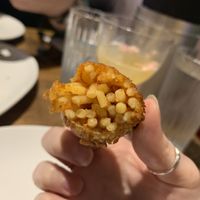 Fritti spaghetti pomodoro  at Eve's in Winsford