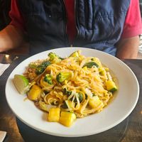 Veggie Pad Thai at Myst in Jim Thorpe