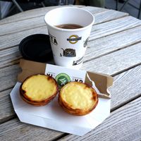 Vegan Nata + Tea at Café de Nata in South West London